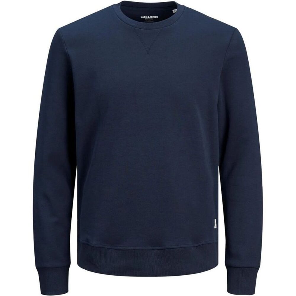 Jack And Jones Mens Basic Sweatshirt / Navy Blazer